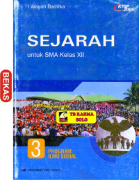 Image of SEJARAH UNTUK KELAS 12 SMA KTSP PROGRAM ILMU SOSIAL KTSP