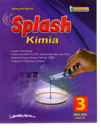 Image of Splash Kimia 3 : SMA/MA Kelas 12 KM