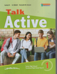 Image of Talk Active 1 : Senior Highschool/Vacational Highschool Year 10 KM