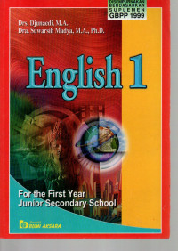 Image of English 1 : For the First Year Junior Secondary School