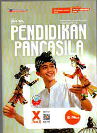 Image of E-PLUS Pendidikan Pancasila untuk SMA/MA Kelas 10 (Fase E) - Pendekatan Deep Learning (PM) Menuju Indonesia Emas 2045 km