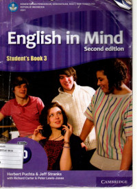 Image of ENGLISH IN MIND : SECOND EDITION STUDENT'S BOOK 3 KELAS 10 KM