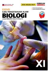 Image of ILMU PENGETAHUAN ALAM BIOLOGI : UNTUK SMA/MA KELAS 11 FASE F KM